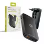 Carregador de parede Mobile Origin 65W GaN Slim Dual USB-C Single USB-A preto