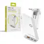 Carregador de parede Mobile Origin 65W GaN Slim Dual USB-C Single USB-A, branco