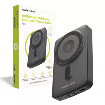 Mobile Origin PowerBank Magnética 10000mAh PB9 Preto