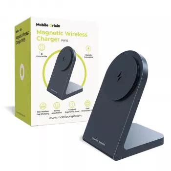 Mobile Origin Carregador Sem Fios Magnético PW15 Compatível com MagSafe