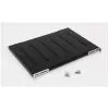 TRITON RAB-UP-950-H4 Prateleira Heavy-Duty 19 polegadas, 1U, 950mm de profundidade, capacidade 150kg, preto