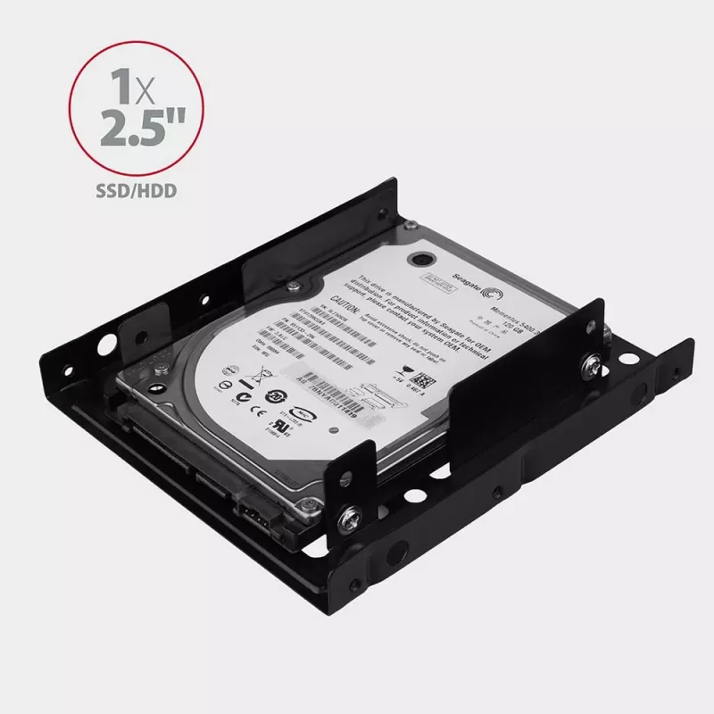 AXAGON RHD-225 Moldura de Montagem para 2x Unidades de 2,5