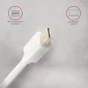 AXAGON Cabo Adaptador Mini DisplayPort para HDMI 4K/30 Hz 1,8 m Branco