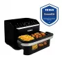 TESLA Aircook DualHeat QD575 XXL Fritadeira de ar 10 L, preto
