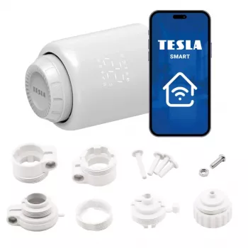 Válvula termostática de radiador inteligente TESLA Smart Zigbee SV60