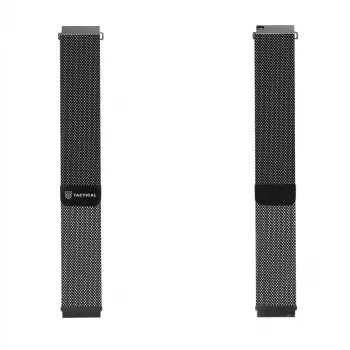 Pulseira de aço magnética Tactical Loop preta