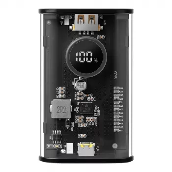 Powerbank tática C4 Explosive 9.600mAh preta