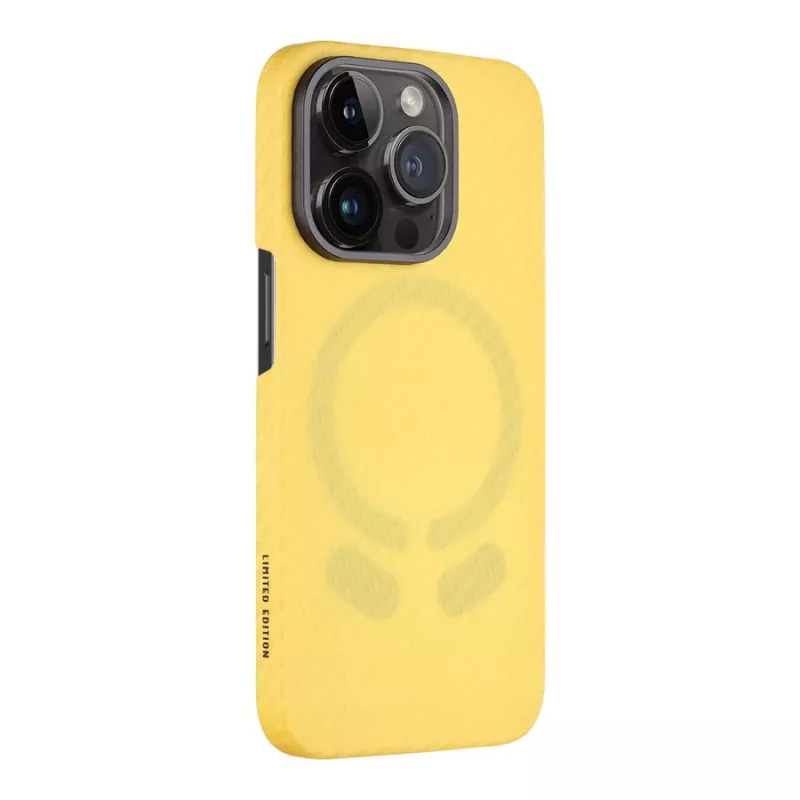 Capa traseira Tactical MagForce Aramid Industrial Limited Edition para iPhone 14 Pro