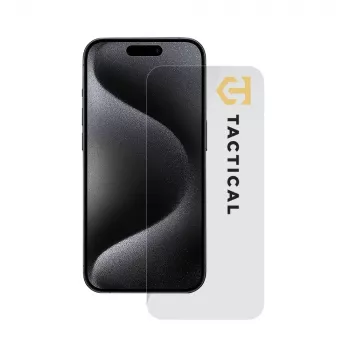 Tactical Glass Shield 2.5D para iPhone 15 Pro transparente