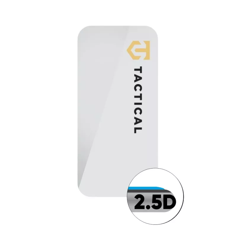 Tactical Glass Shield 2.5D para iPhone 15 Pro transparente