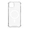 Capa traseira Tactical MagForce Plyo para iPhone 15 Plus transparente