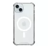 Capa traseira Tactical MagForce Plyo para iPhone 15 Plus transparente