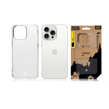 Capa traseira Tactical TPU Plyo para iPhone 15 Pro transparente