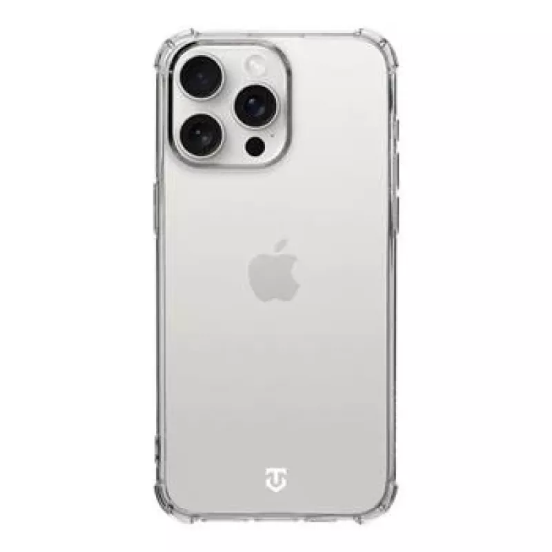 Capa traseira Tactical TPU Plyo para iPhone 15 Pro transparente