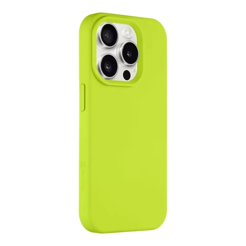 Capa traseira Tactical Velvet Smoothie para iPhone 15 Pro - Avocado Green