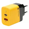 Carregador de parede Tactical Microgrid GaN 45W amarelo com USB-C