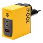 Carregador Tactical Nett Warrior GaN 100W amarelo