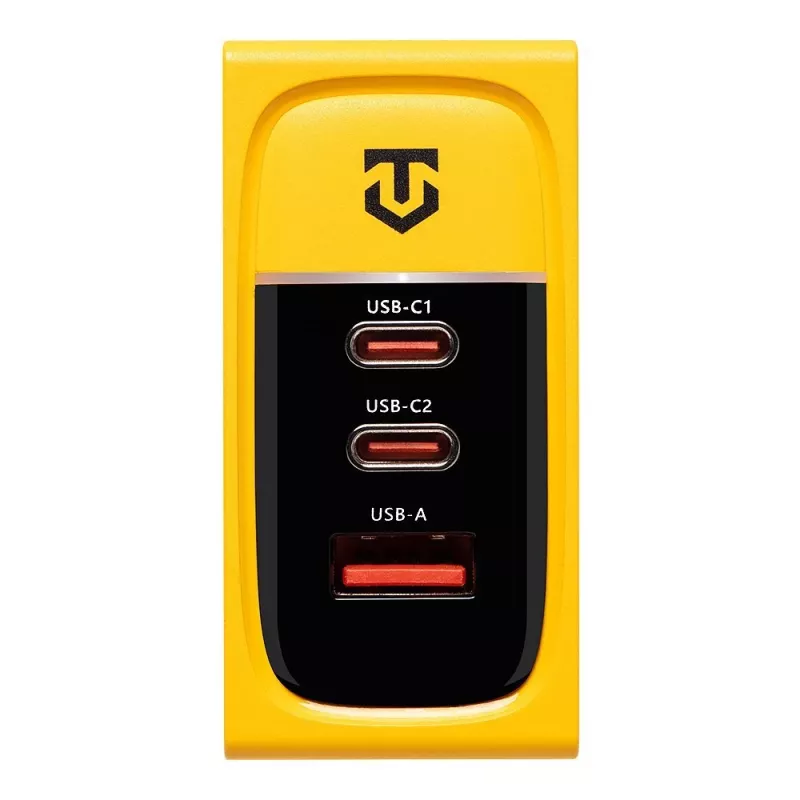 Carregador Tactical Nett Warrior GaN 100W amarelo