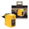 Carregador Tactical Nett Warrior GaN 100W amarelo
