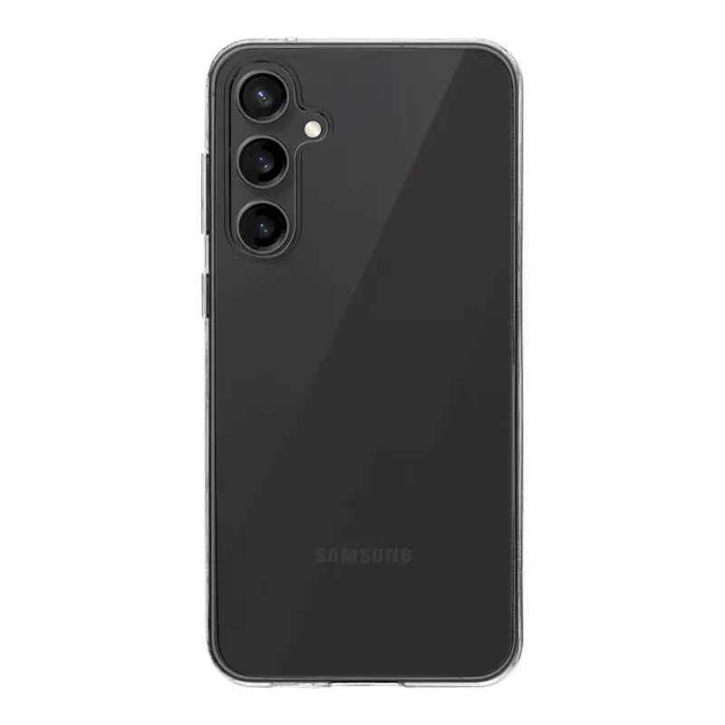 Tactical Capa traseira de TPU para Samsung Galaxy S23 FE 5G, transparente