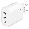 Carregador de parede Tactical Base Plug Dual 40W branco GaN