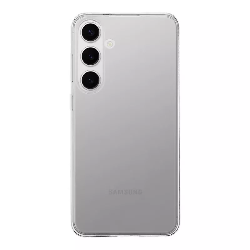 Capa traseira tática TPU para Samsung Galaxy S24+ transparente