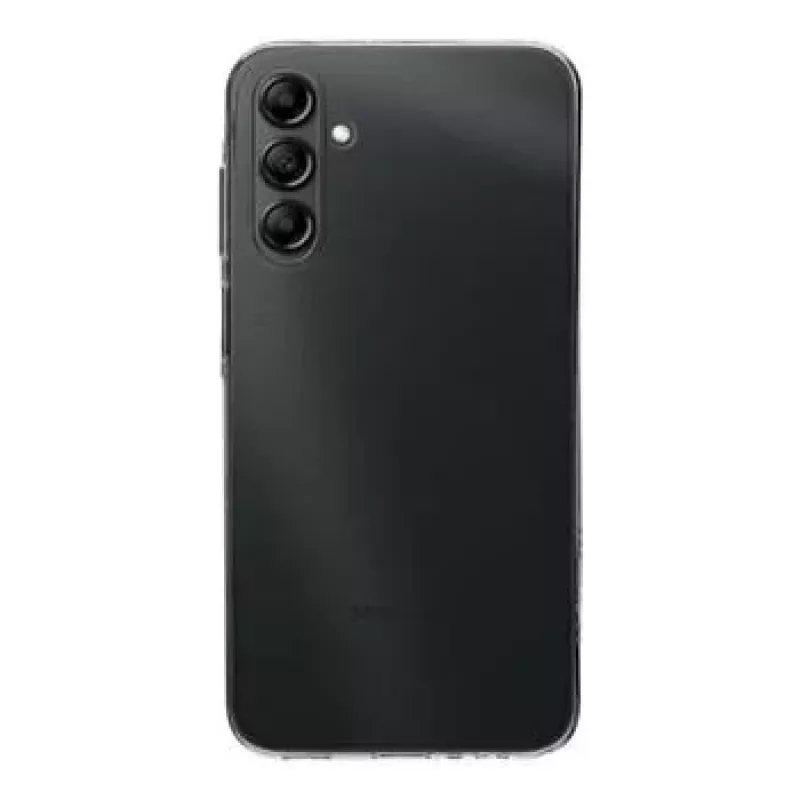 Capa traseira tática TPU para Samsung Galaxy A15 4G transparente