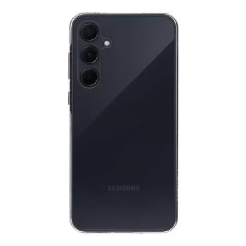 Capa traseira tática TPU para Samsung Galaxy A35 5G transparente