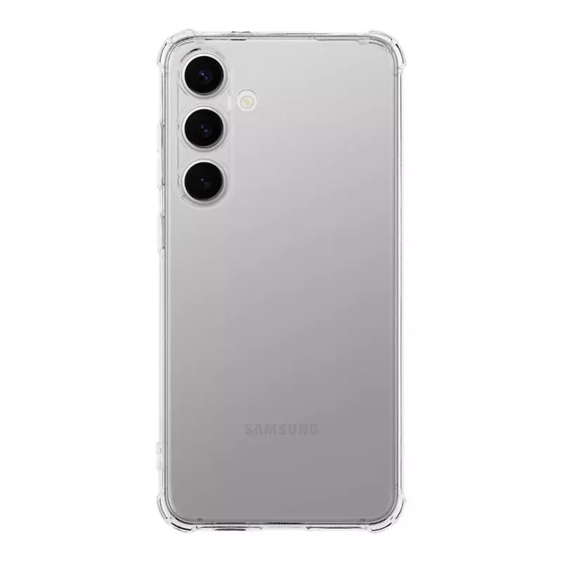 Capa traseira tática TPU Plyo Galaxy S24+ transparente