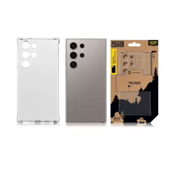 Capa traseira tática TPU Plyo para Samsung Galaxy S24 Ultra transparente