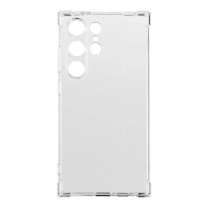Capa traseira tática TPU Plyo para Samsung Galaxy S24 Ultra transparente