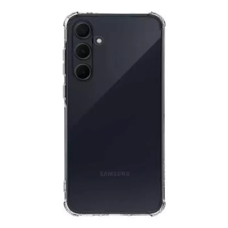 Capa traseira tática TPU Plyo para Samsung Galaxy A35 5G transparente
