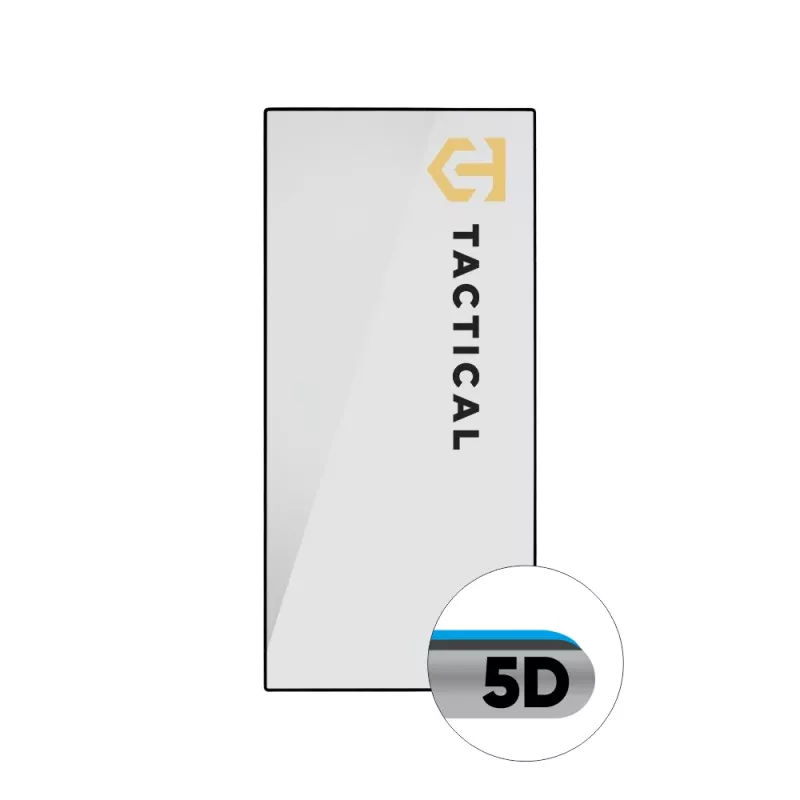 Película de vidro tática Glass Shield 5D para Samsung Galaxy S24 Ultra preto