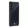Capa traseira tática Quantum Stealth Galaxy A55 5G transparente/preto