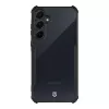 Capa traseira tática Quantum Stealth Galaxy A55 5G transparente/preto