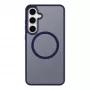 Capa traseira tática MagForce Hyperstealth para Samsung Galaxy S24+ Deep Blue