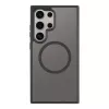Capa traseira tática MagForce Hyperstealth Galaxy S24 Ultra Asphalt preto