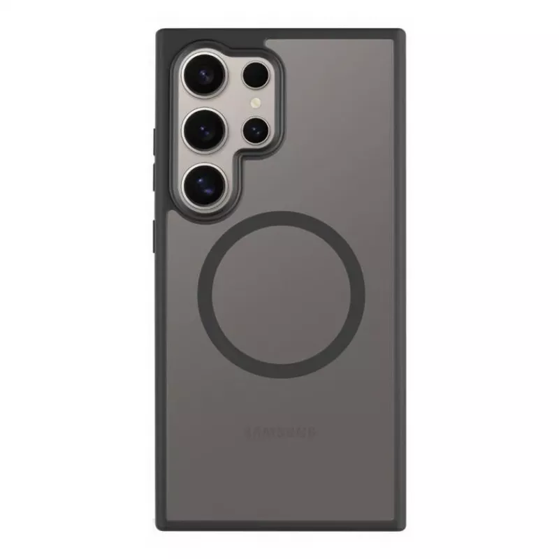 Capa traseira tática MagForce Hyperstealth Galaxy S24 Ultra Asphalt preto
