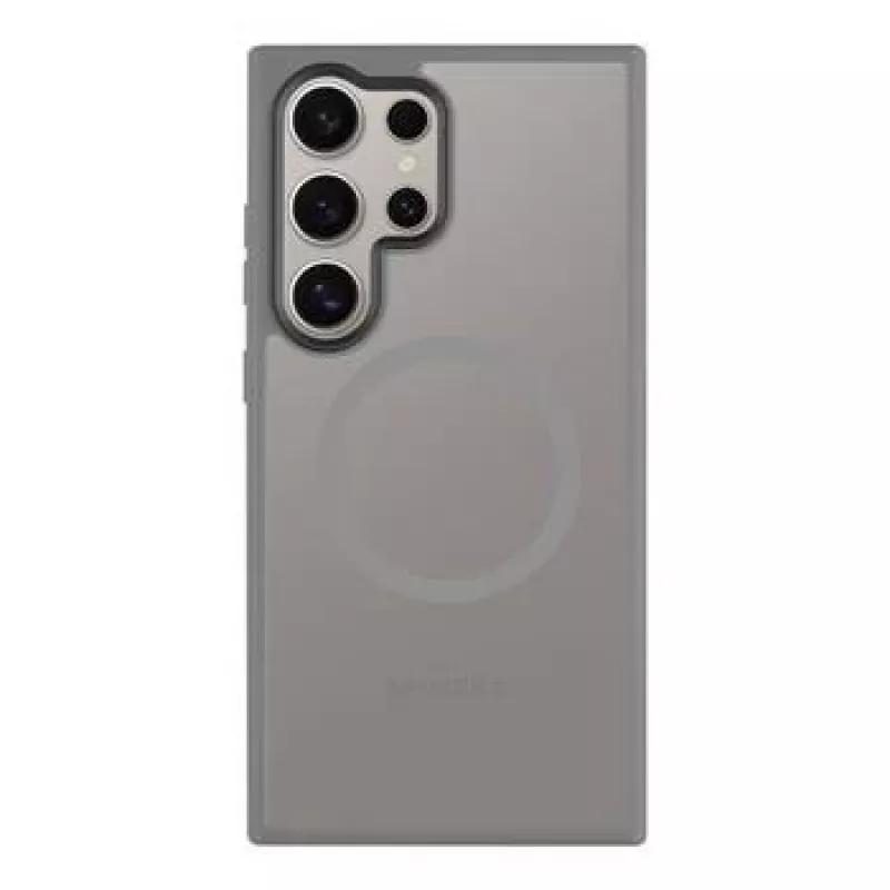 Capa traseira tática MagForce Hyperstealth para Samsung Galaxy S24 Ultra, cinzento-claro