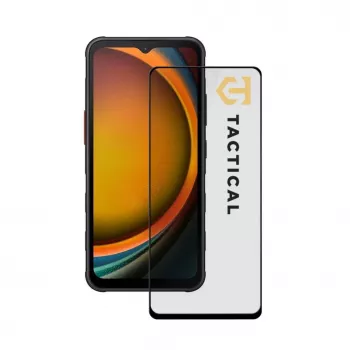 Película de vidro tática Glass Shield 5D para Samsung Galaxy XCover 7 preto