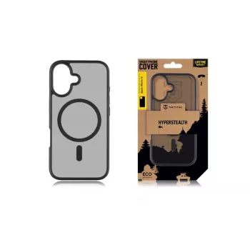 Capa traseira tática MagForce Hyperstealth para iPhone 16 - Asphalt
