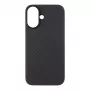Capa traseira tática MagForce Aramid para iPhone 16 preta
