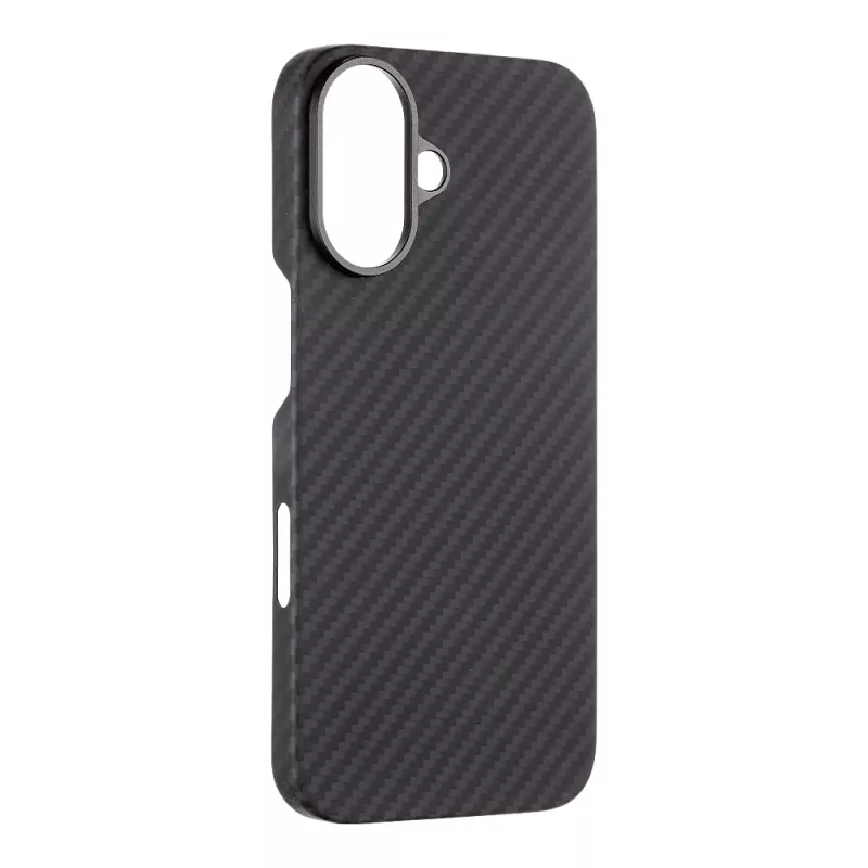 Capa traseira tática MagForce Aramid para iPhone 16 preta