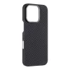 Capa traseira tática MagForce Aramid para iPhone 16 Pro preta