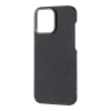 Capa traseira tática MagForce Aramid para Apple iPhone 16 Pro Max preta