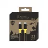 Cabo tático MagRope USB-C para USB-C 1,2 m preto/amarelo