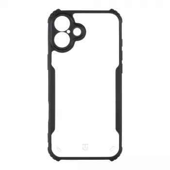 Capa traseira tática Quantum Stealth iPhone 16 Plus transparente/preto