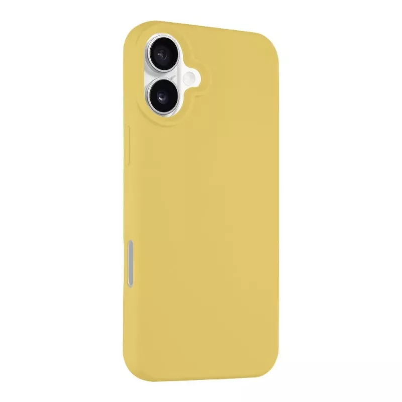 Capa traseira tática MagForce Velvet Smoothie para iPhone 16 Plus - Banana Yellow