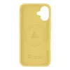 Capa traseira tática MagForce Velvet Smoothie para iPhone 16 Plus - Banana Yellow
