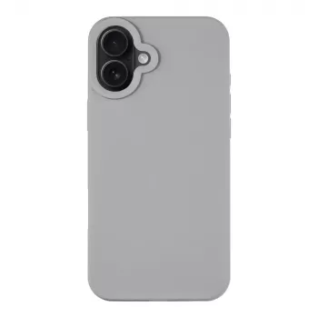 Capa traseira tática MagForce Velvet Smoothie para iPhone 16 Plus, cinzento-nevoeiro